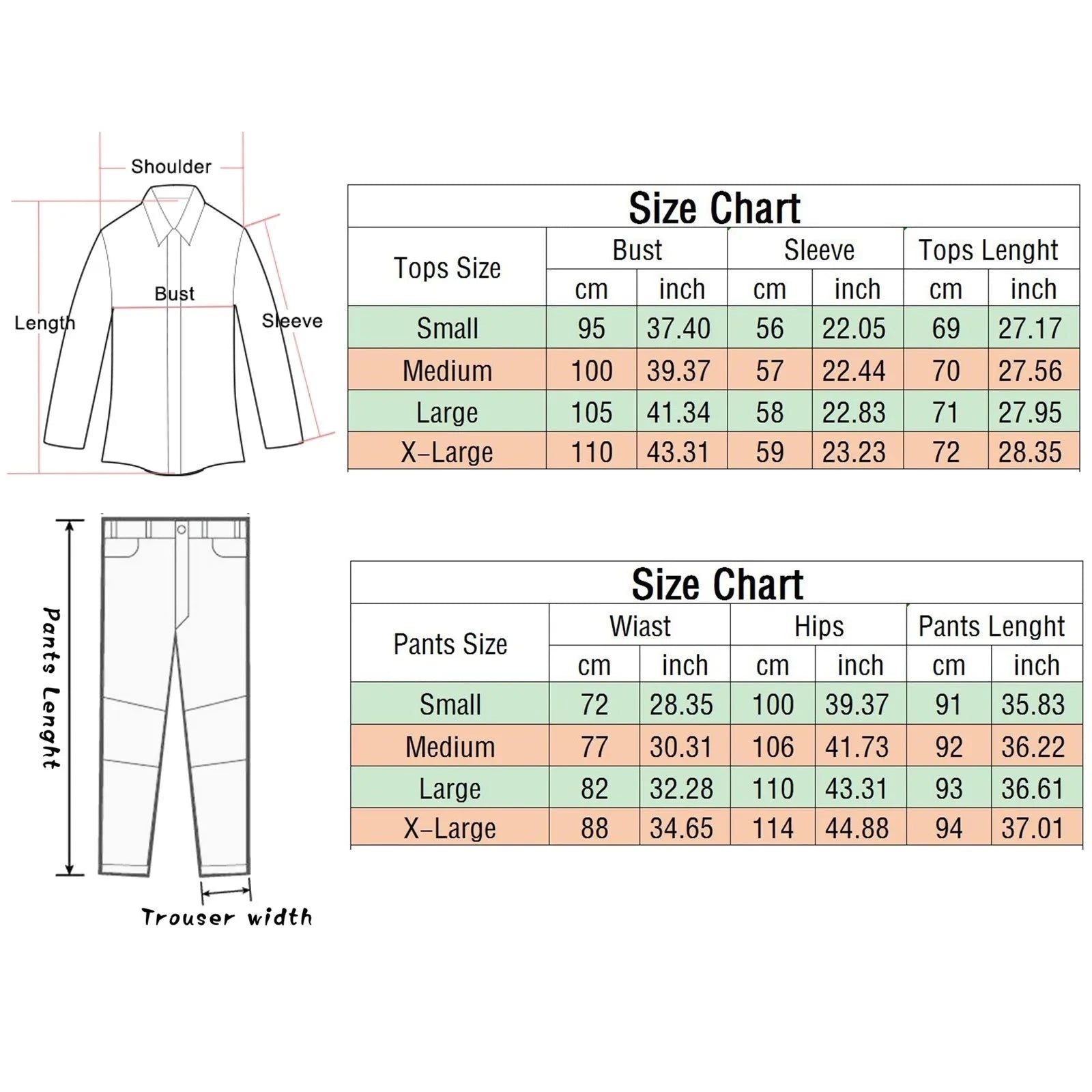 Pyjamas Set Casual Tops & Feather Pants